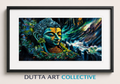 Buddha's Elevation - Framed Fine Art Paper