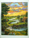 Evening Twilight — Fine Art Paper Print