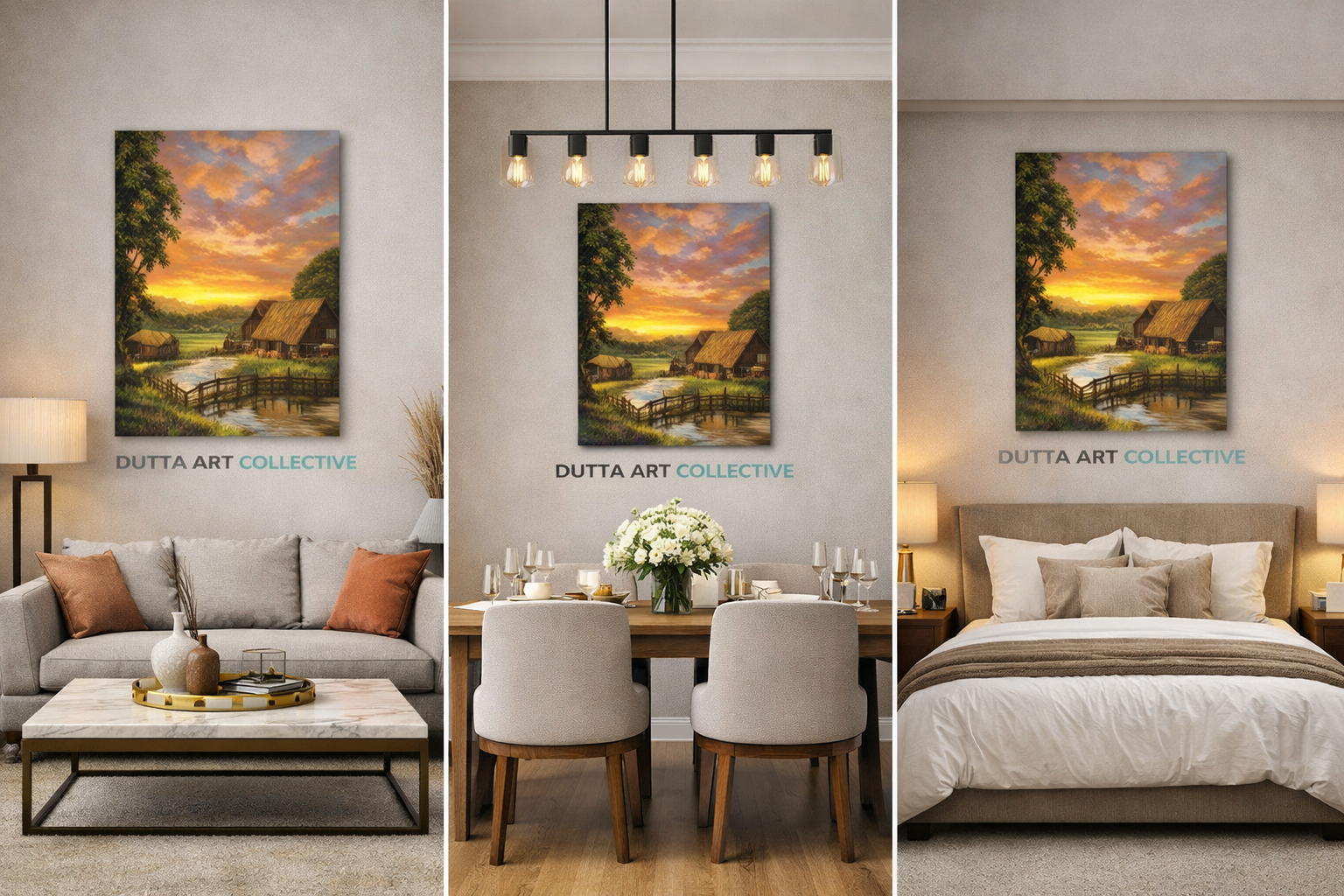 Evening Twilight — Canvas Print