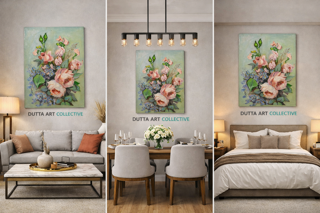 Floral Arrangement — Canvas Print