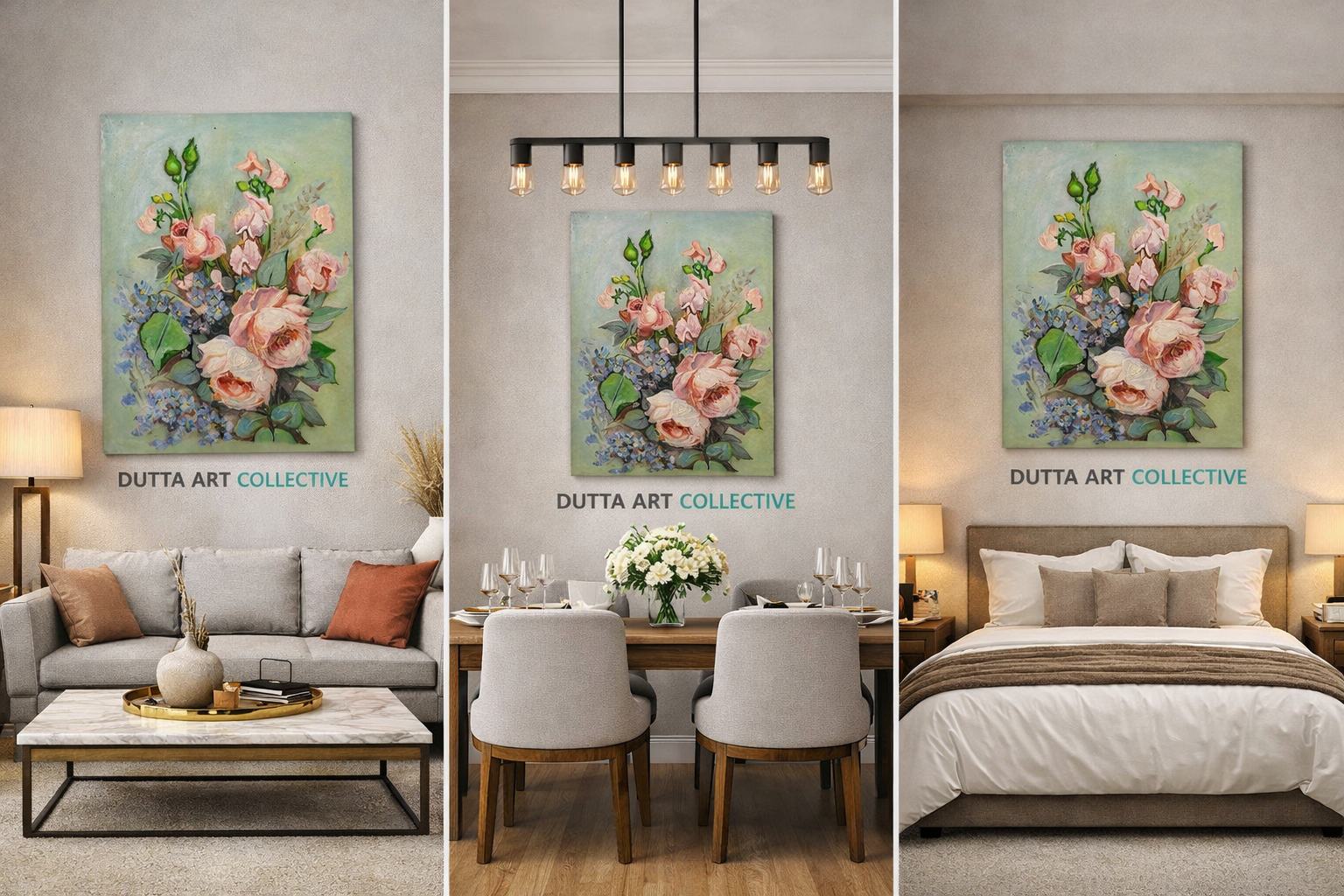 Floral Arrangement — Canvas Print