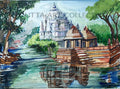 Temple By The Lake — Fine Art Paper Print